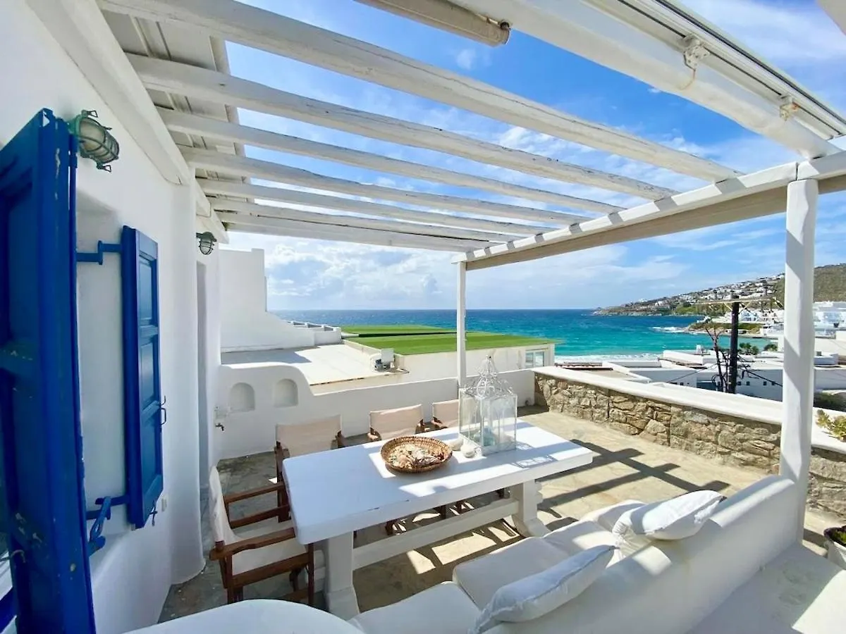 Sea View Veranda House At Platis Gialos